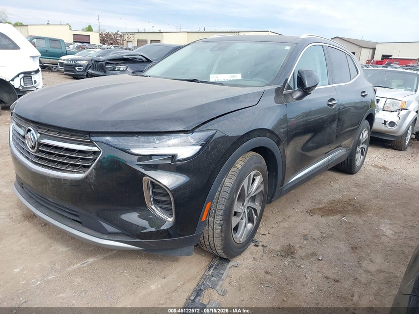 2022 Buick Envision VIN LRBFZNR40ND016880 IAAI salvage auction — Unknown, Clear (Michigan), sold $6,900 on 2026-05-31 (photo 2)