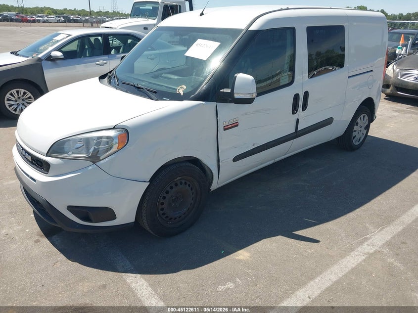 2020 Ram Promaster city VIN ZFBHRFBB1L6R43612 IAAI salvage auction — LEFT SIDE, Salvage (Tennessee), sold $1,550 on 2026-07-14 (photo 2)
