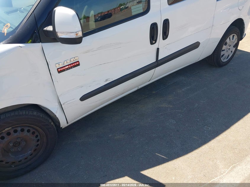 2020 Ram Promaster city VIN ZFBHRFBB1L6R43612 IAAI salvage auction — LEFT SIDE, Salvage (Tennessee), sold $1,550 on 2026-07-14 (photo 6)