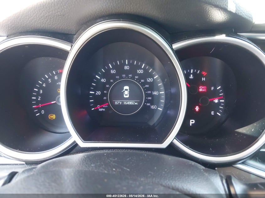2015 Kia Optima VIN KNAGM4A74F5628805 IAAI salvage auction — FRONT END, Original (Texas), sold $900 on 2026-07-13 (photo 7)