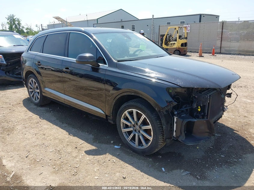 2018 Audi Q7 VIN WA1VAAF72JD020266 IAAI salvage auction — FRONT END, Salvage (Kentucky), sold $6,250 on 2026-07-09 (photo 1)