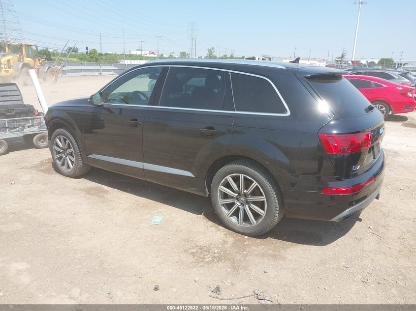 2018 Audi Q7 VIN WA1VAAF72JD020266 IAAI salvage auction — FRONT END, Salvage (Kentucky), sold $6,250 on 2026-07-09 (photo 3)