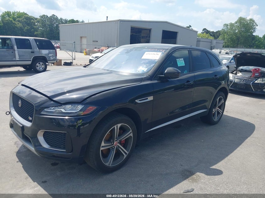 2019 Jaguar F-pace VIN SADCM2FV6KA609188 IAAI salvage auction — NORMAL WEAR, Clear (District Of Columbia), sold $5,050 on 2026-07-15 (photo 2)