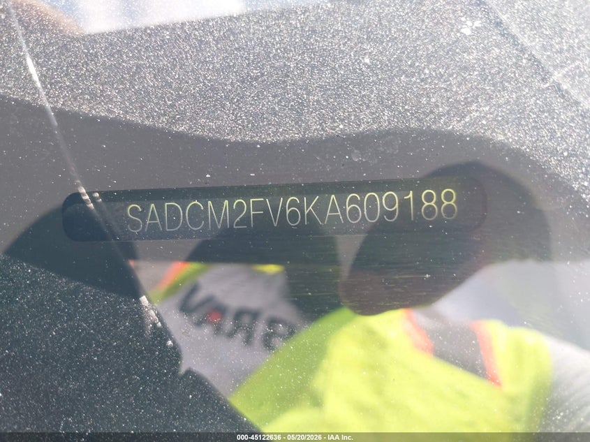 2019 Jaguar F-pace VIN SADCM2FV6KA609188 IAAI salvage auction — NORMAL WEAR, Clear (District Of Columbia), sold $5,050 on 2026-07-15 (photo 9)