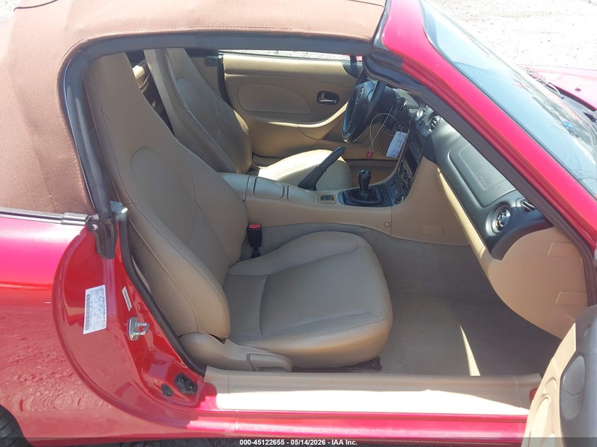 2001 Mazda Mx-5 miata VIN JM1NB353310205852 IAAI salvage auction — LEFT SIDE, Clear (Arkansas), sold $2,700 on 2026-07-15 (photo 5)