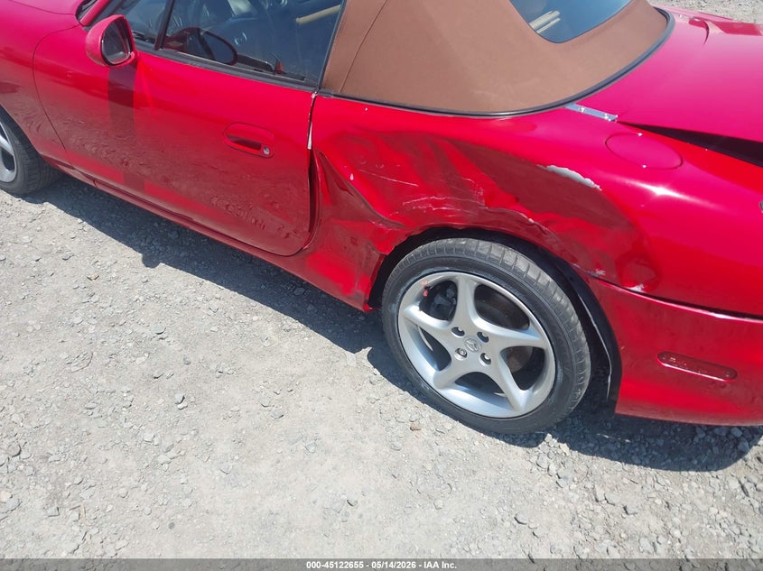 2001 Mazda Mx-5 miata VIN JM1NB353310205852 IAAI salvage auction — LEFT SIDE, Clear (Arkansas), sold $2,700 on 2026-07-15 (photo 6)