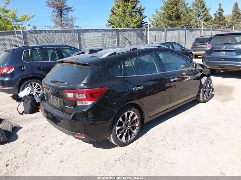 2020 Subaru Impreza VIN 4S3GTAU65L3722349 IAAI salvage auction — FRONT END, Salvage (Wisconsin), sold $1,250 on 2026-07-09 (photo 4)