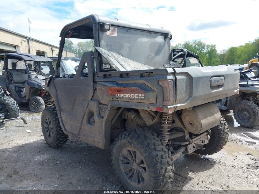 2025 Cf moto Uforce VIN LCELE1ZA2S6002302 IAAI salvage auction — FRONT END, Bill Of Sale (New York), sold $5,000 on 2026-07-08 (photo 3)