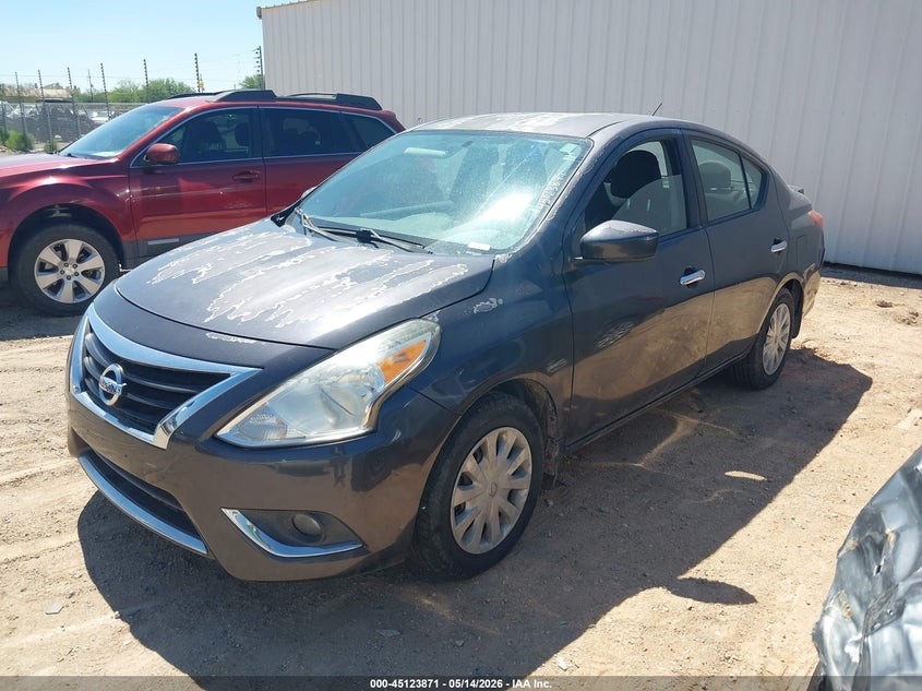 2015 Nissan Versa VIN 3N1CN7AP8FL814561 IAAI salvage auction — Normal Wear, Clear (Arizona), sold $1,250 on 2026-06-18 (photo 2)