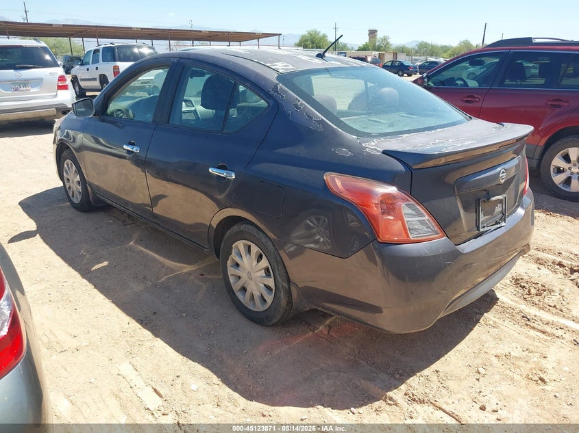2015 Nissan Versa VIN 3N1CN7AP8FL814561 IAAI salvage auction — Normal Wear, Clear (Arizona), sold $1,250 on 2026-06-18 (photo 3)