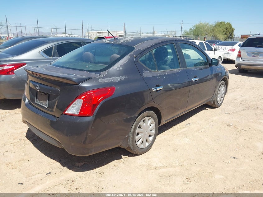 2015 Nissan Versa VIN 3N1CN7AP8FL814561 IAAI salvage auction — Normal Wear, Clear (Arizona), sold $1,250 on 2026-06-18 (photo 4)