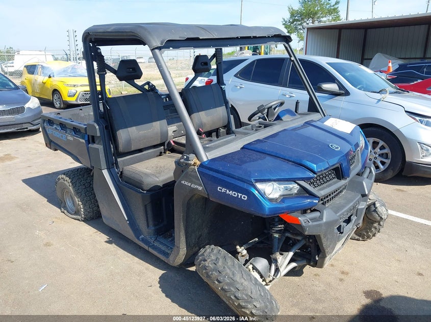 2023 Cf moto Uforce VIN LCELV1Z29P6003320 IAAI salvage auction — UNDERCARRIAGE, Bill Of Sale (Mississippi), sold $2,825 on 2026-09-15 (photo 1)