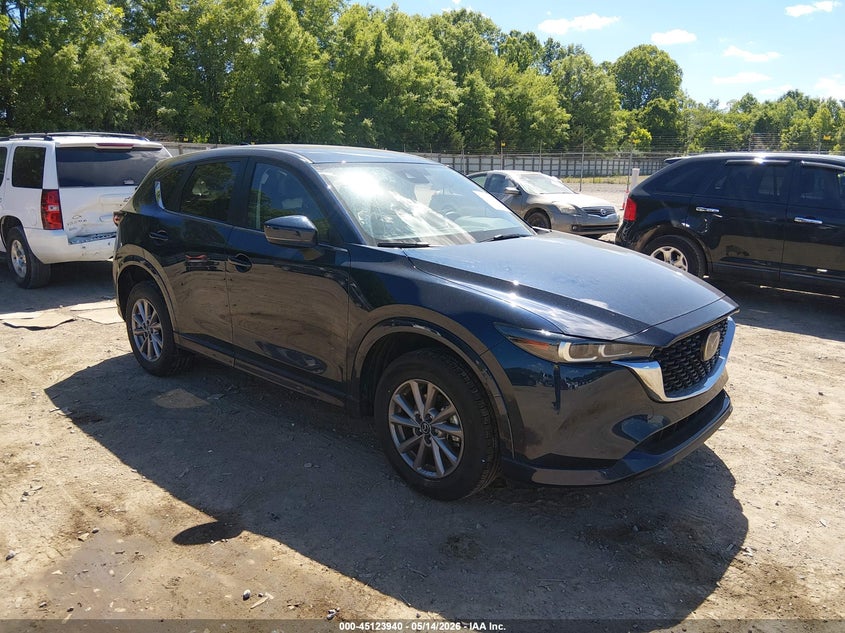 2025 Mazda Cx-5 VIN JM3KFBBL8S0576875 IAAI salvage auction — LEFT SIDE, Salvage (Tennessee), sold $7,750 on 2026-07-08 (photo 1)