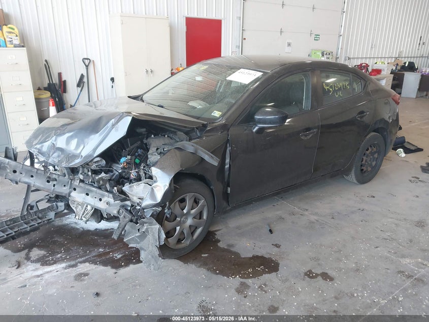 2014 Mazda 3 VIN JM1BM1T74E1184128 IAAI salvage auction — FRONT END, Prior Salvage (Minnesota), sold $250 on 2026-07-22 (photo 2)