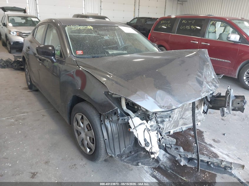 2014 Mazda 3 VIN JM1BM1T74E1184128 IAAI salvage auction — FRONT END, Prior Salvage (Minnesota), sold $250 on 2026-07-22 (photo 6)