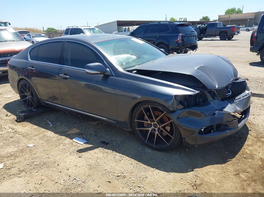 2011 Lexus Gs VIN JTHBE1KS5B0053339 IAAI salvage auction — NORMAL WEAR, Salvage (California), sold $425 on 2026-07-08 (photo 1)
