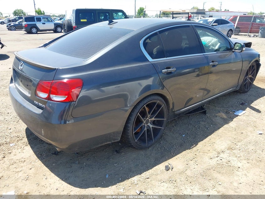 2011 Lexus Gs VIN JTHBE1KS5B0053339 IAAI salvage auction — NORMAL WEAR, Salvage (California), sold $425 on 2026-07-08 (photo 4)