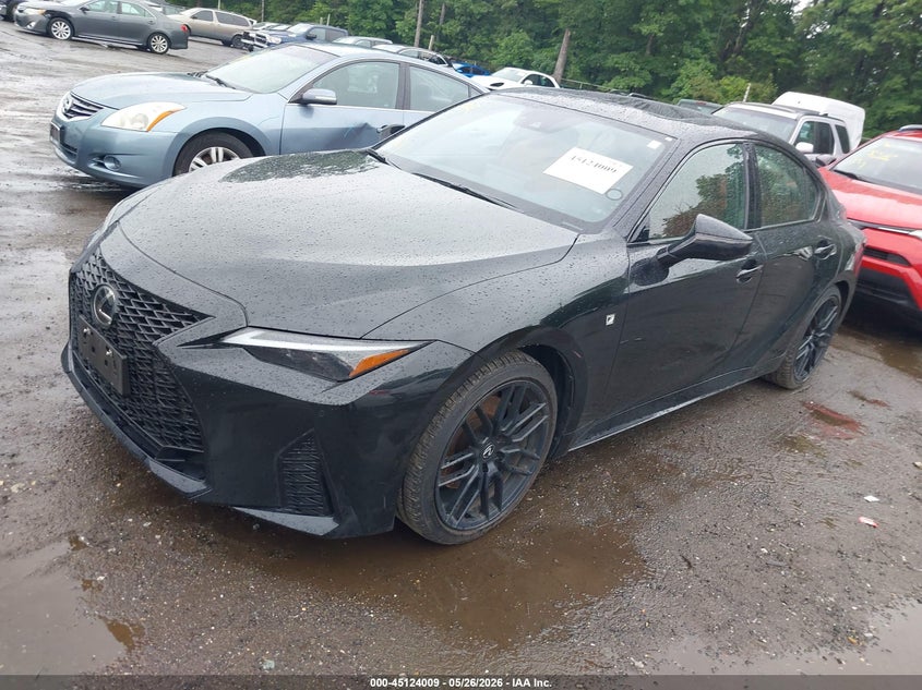 2024 Lexus Is VIN JTHGZ1E21R5036475 IAAI salvage auction — UNDERCARRIAGE, Salvage - Greater Than 75% (Maryland), sold $24,700 on 2026-07-29 (photo 2)