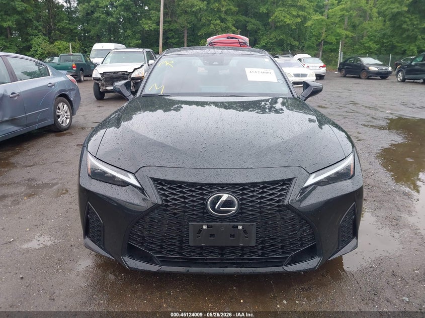 2024 Lexus Is VIN JTHGZ1E21R5036475 IAAI salvage auction — UNDERCARRIAGE, Salvage - Greater Than 75% (Maryland), sold $24,700 on 2026-07-29 (photo 6)