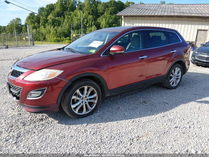 2012 Mazda Cx-9 VIN JM3TB3DV8C0339910 IAAI salvage auction — FRONT & REAR, Salvage (Kentucky), sold $400 on 2026-07-28 (photo 2)