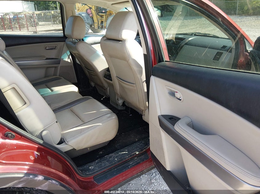 2012 Mazda Cx-9 VIN JM3TB3DV8C0339910 IAAI salvage auction — FRONT & REAR, Salvage (Kentucky), sold $400 on 2026-07-28 (photo 8)