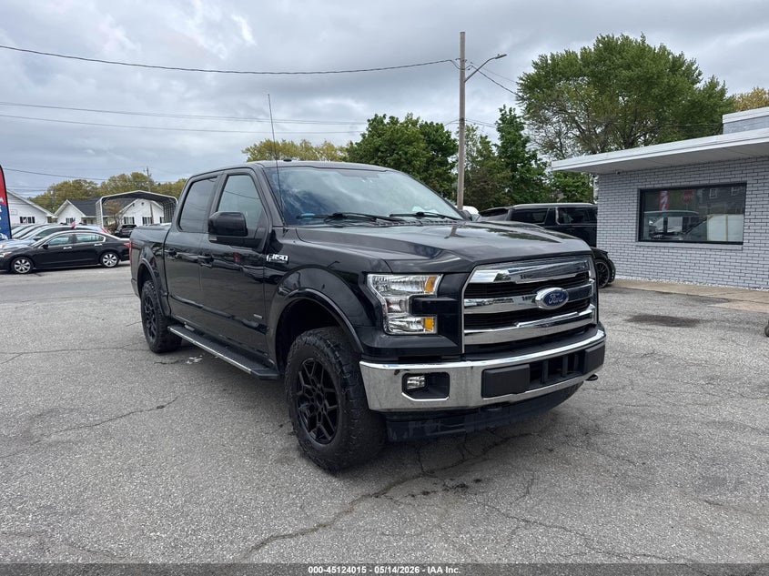 2017 Ford F-150 VIN 1FTEW1EP9HFC23632 IAAI salvage auction — UNKNOWN, Clear (Pennsylvania), sold $5,250 on 2026-07-15 (photo 1)