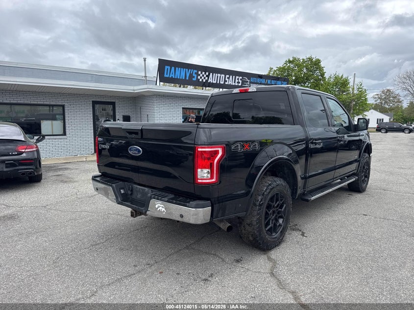 2017 Ford F-150 VIN 1FTEW1EP9HFC23632 IAAI salvage auction — UNKNOWN, Clear (Pennsylvania), sold $5,250 on 2026-07-15 (photo 4)
