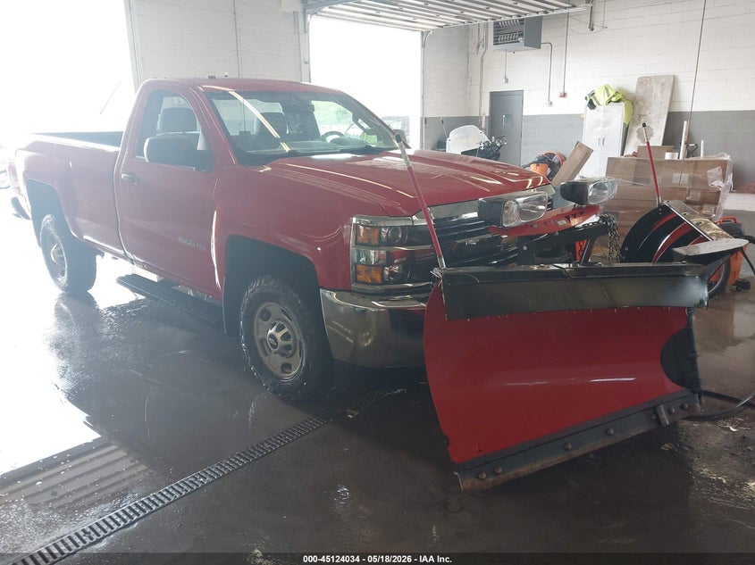 2017 Chevrolet Silverado 2500 VIN 1GC0KUEG8HZ349003 IAAI salvage auction — LEFT SIDE, Sf97 (New York), sold $12,150 on 2026-07-27 (photo 1)