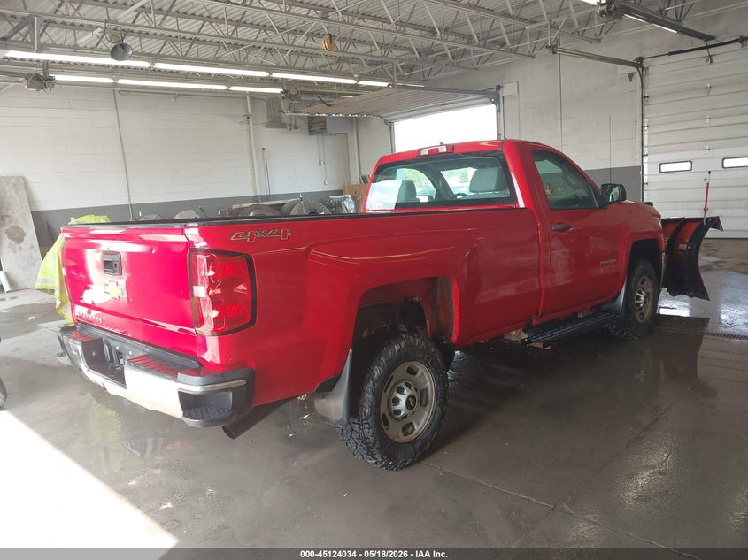 2017 Chevrolet Silverado 2500 VIN 1GC0KUEG8HZ349003 IAAI salvage auction — LEFT SIDE, Sf97 (New York), sold $12,150 on 2026-07-27 (photo 4)