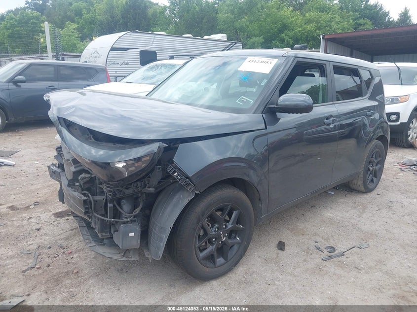 2023 Kia Soul VIN KNDJ23AUXP7881230 IAAI salvage auction — FRONT END, Clear (Oklahoma), sold $25 on 2026-07-22 (photo 2)