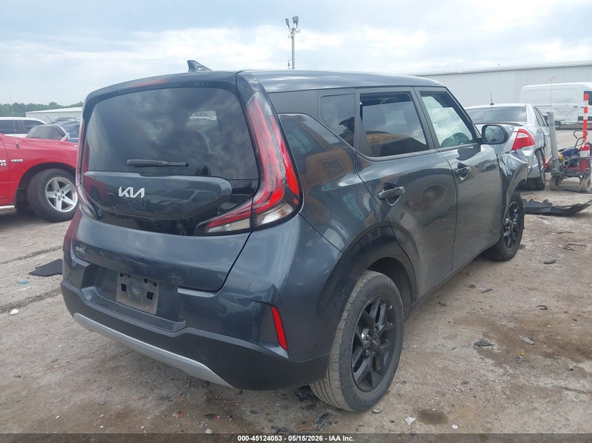 2023 Kia Soul VIN KNDJ23AUXP7881230 IAAI salvage auction — FRONT END, Clear (Oklahoma), sold $25 on 2026-07-22 (photo 4)