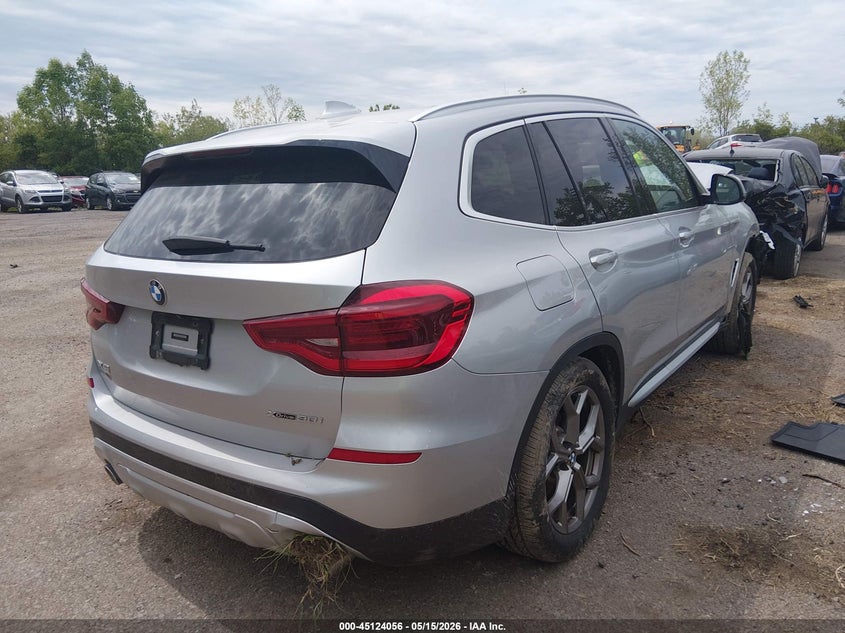 2021 BMW X3 VIN 5UXTY5C02M9F40158 IAAI salvage auction — FRONT END, Salvage (Ohio), sold $7,500 on 2026-07-14 (photo 4)