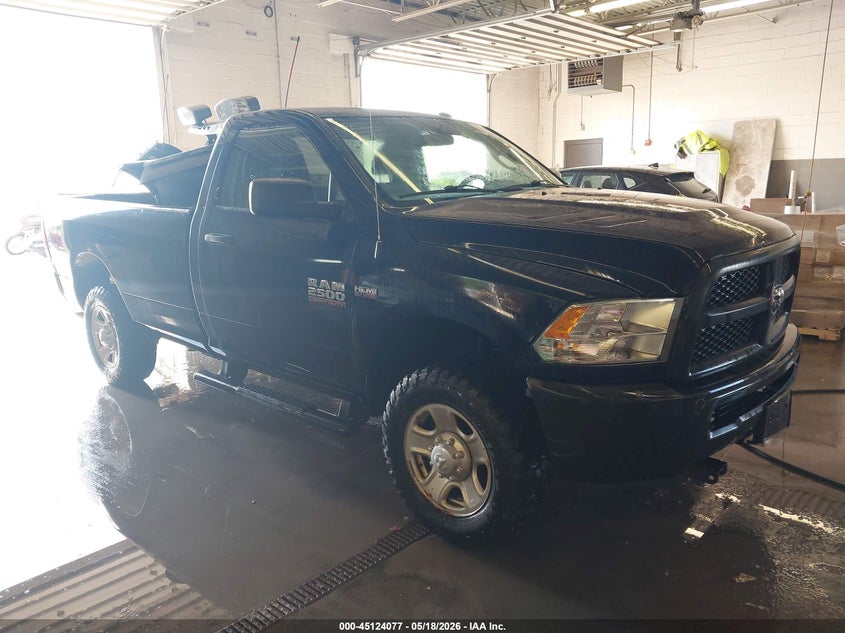 2018 Ram 2500 VIN 3C6LR5AT3JG363597 IAAI salvage auction — LEFT & RIGHT, Sf97 (New York), sold $10,925 on 2026-07-31 (photo 1)
