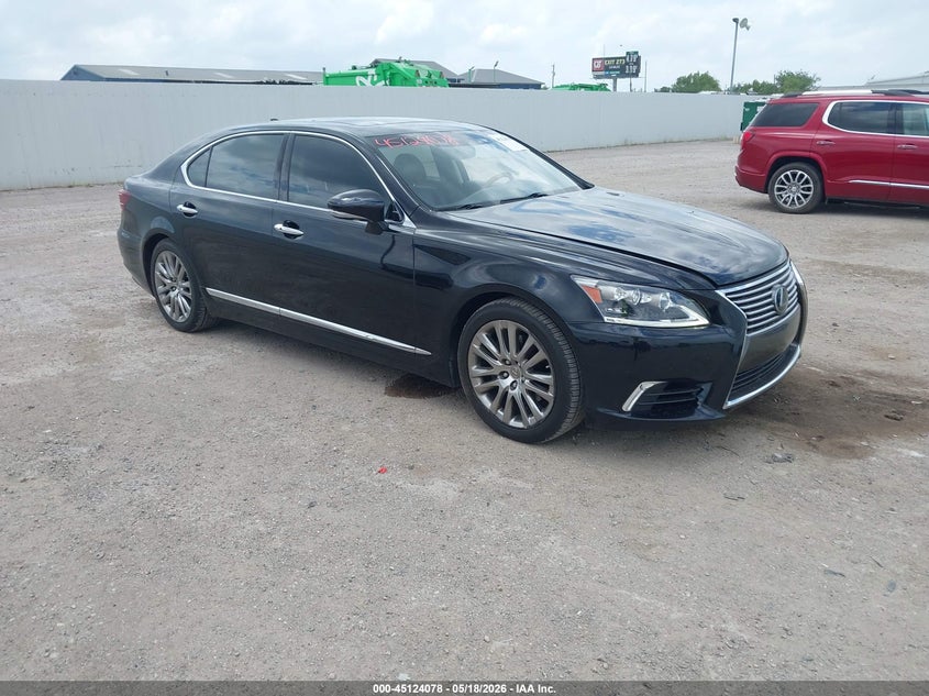 2014 Lexus Ls VIN JTHGL1EF9E5051367 IAAI salvage auction — HAIL, Original (Texas), sold $9,700 on 2026-07-29 (photo 1)