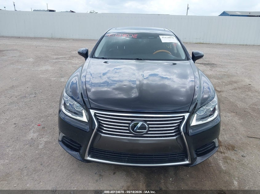2014 Lexus Ls VIN JTHGL1EF9E5051367 IAAI salvage auction — HAIL, Original (Texas), sold $9,700 on 2026-07-29 (photo 6)