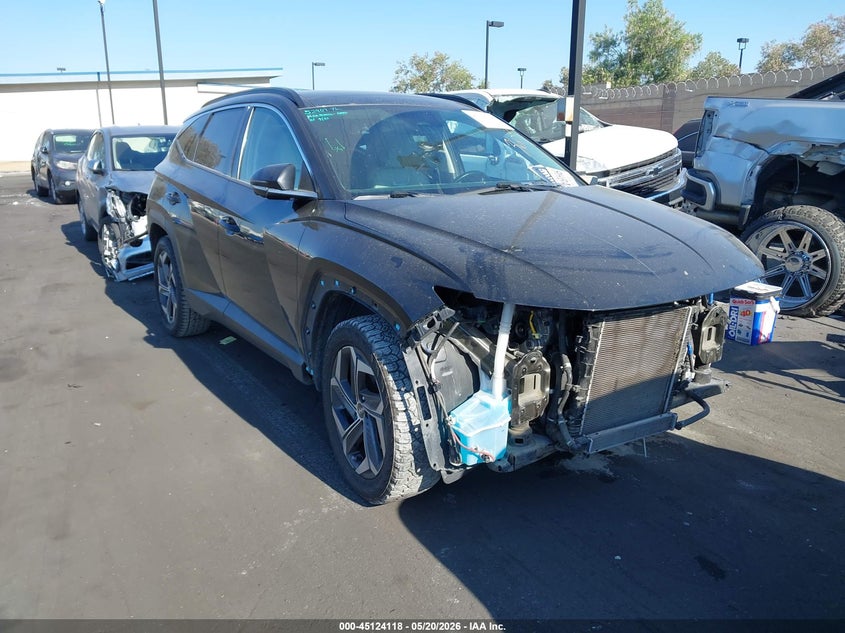 2023 Hyundai Tucson VIN KM8JECA1XPU116772 IAAI salvage auction — SIDE, Salvage Certificate (California), sold $5,200 on 2026-07-12 (photo 1)