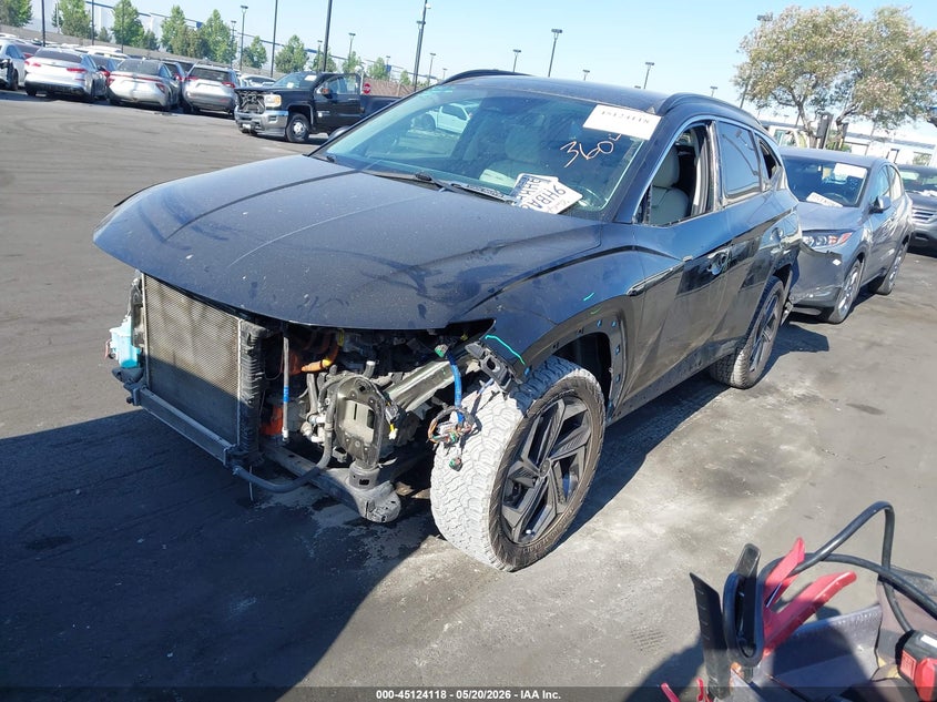 2023 Hyundai Tucson VIN KM8JECA1XPU116772 IAAI salvage auction — SIDE, Salvage Certificate (California), sold $5,200 on 2026-07-12 (photo 2)