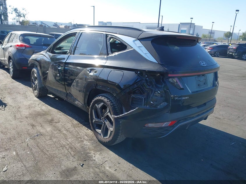 2023 Hyundai Tucson VIN KM8JECA1XPU116772 IAAI salvage auction — SIDE, Salvage Certificate (California), sold $5,200 on 2026-07-12 (photo 3)