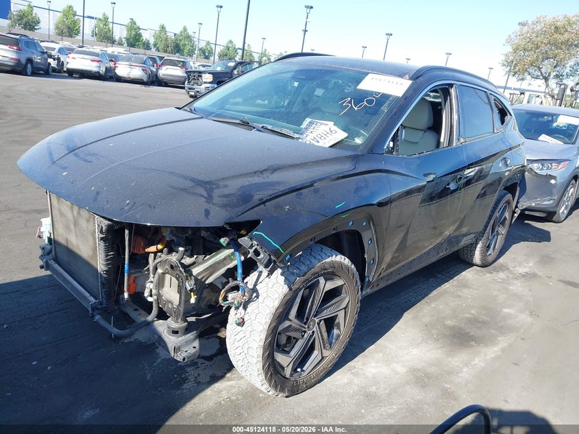 2023 Hyundai Tucson VIN KM8JECA1XPU116772 IAAI salvage auction — SIDE, Salvage Certificate (California), sold $5,200 on 2026-07-12 (photo 6)