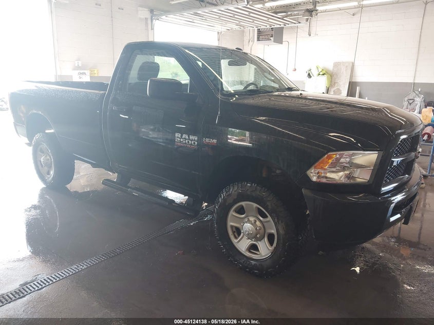 2018 Ram 2500 VIN 3C6LR5AT9JG343659 IAAI salvage auction — REAR END, Sf97 (New York), sold $7,850 on 2026-07-31 (photo 1)