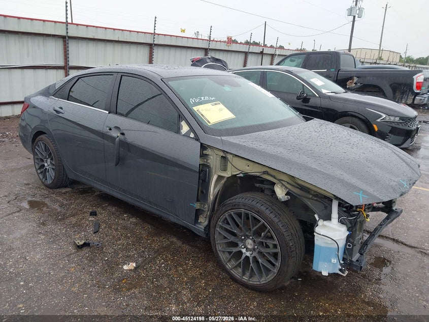 2025 Hyundai Elantra VIN KMHLN4DJ1SU155463 IAAI salvage auction — FRONT END, Salvage Title, sold $6,200 on 2026-07-25 (photo 1)