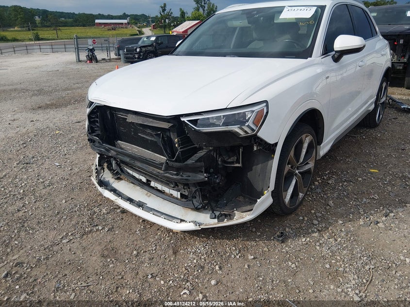 2020 Audi Q3 VIN WA1EECF36L1111753 IAAI salvage auction — FRONT END, Salvage (Arkansas), sold $7,300 on 2026-07-23 (photo 6)