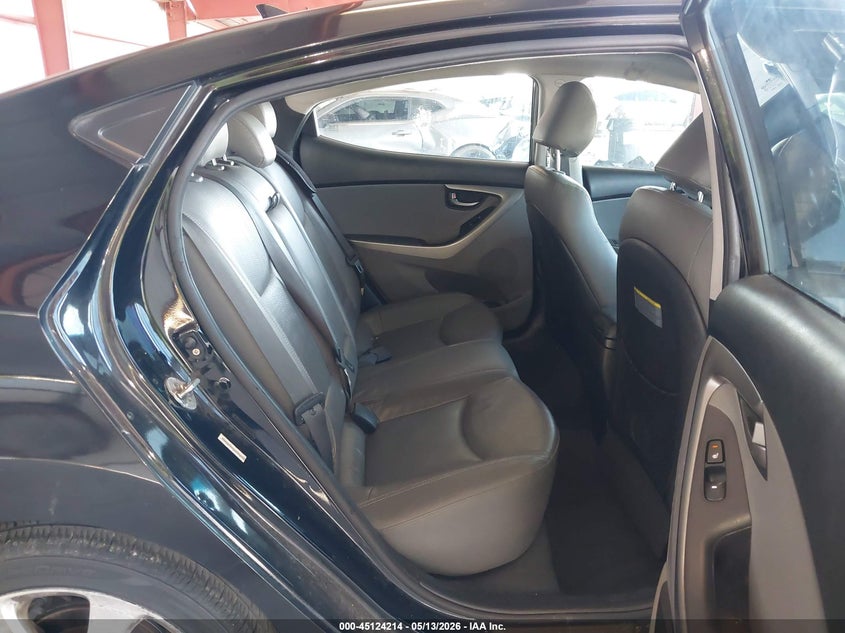 2013 Hyundai Elantra VIN KMHDH4AE0DU992730 IAAI salvage auction — SIDE, Salvage (Texas), sold $975 on 2026-07-14 (photo 8)