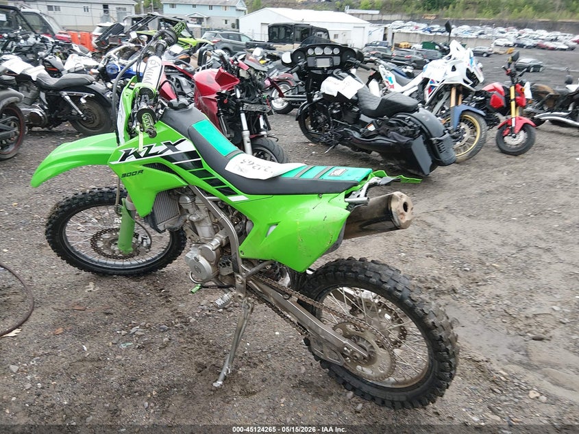 2025 Kawasaki Klx VIN JKALX8C12SDA38480 IAAI salvage auction — REAR END, Salvage (Pennsylvania), sold $2,250 on 2026-07-07 (photo 3)