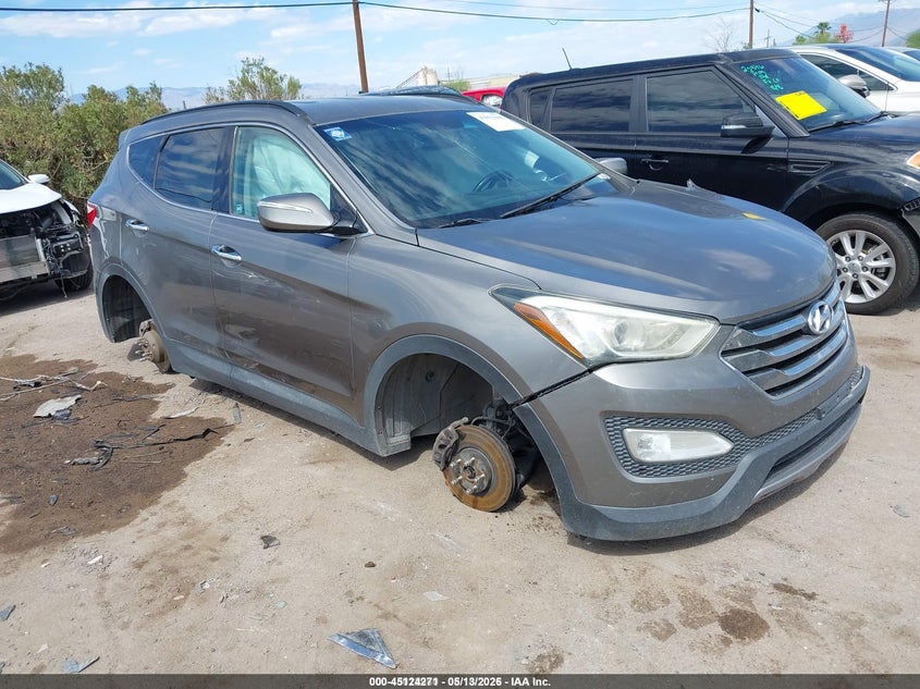 2013 Hyundai Santa fe VIN 5XYZU3LB2DG005212 IAAI salvage auction — ALL OVER, Salvage (Idaho), sold $625 on 2026-07-09 (photo 1)
