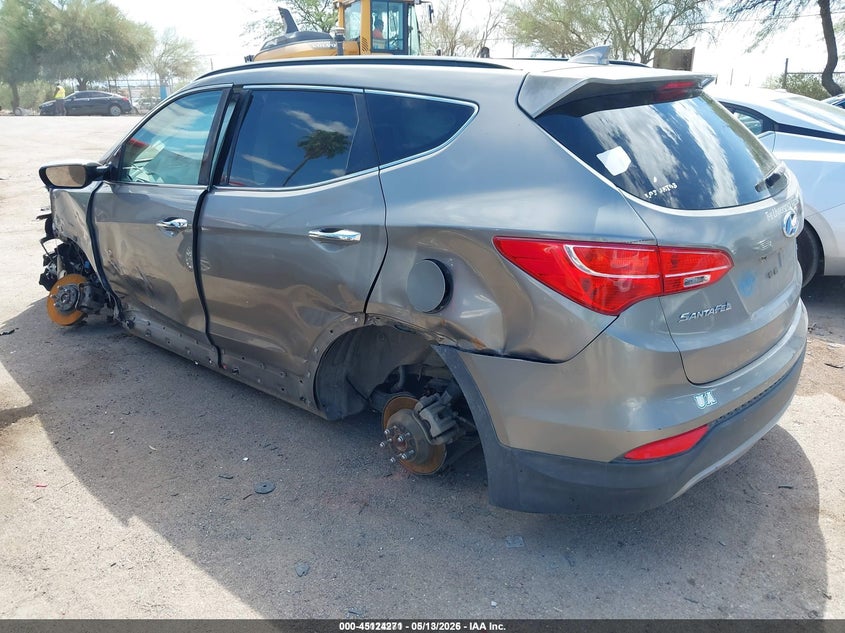 2013 Hyundai Santa fe VIN 5XYZU3LB2DG005212 IAAI salvage auction — ALL OVER, Salvage (Idaho), sold $625 on 2026-07-09 (photo 3)
