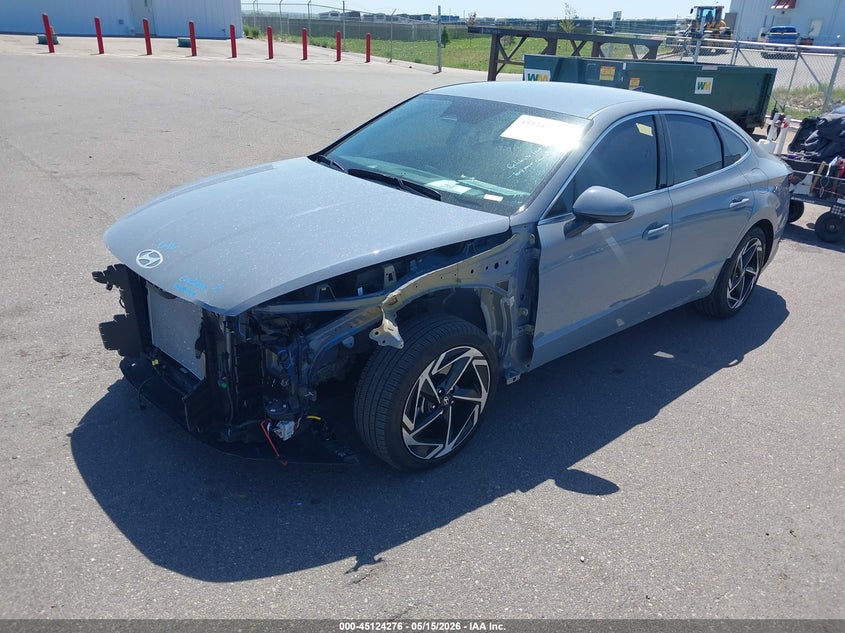 2026 Hyundai Sonata VIN KMHL64JA0TA530716 IAAI salvage auction — FRONT END, Salvage (Minnesota), sold $8,350 on 2026-07-27 (photo 2)