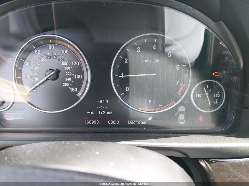 2012 BMW VIN WBAFR7C53CC816863 IAAI salvage auction — FRONT END, Clear (Georgia), sold $1,650 on 2026-07-15 (photo 7)