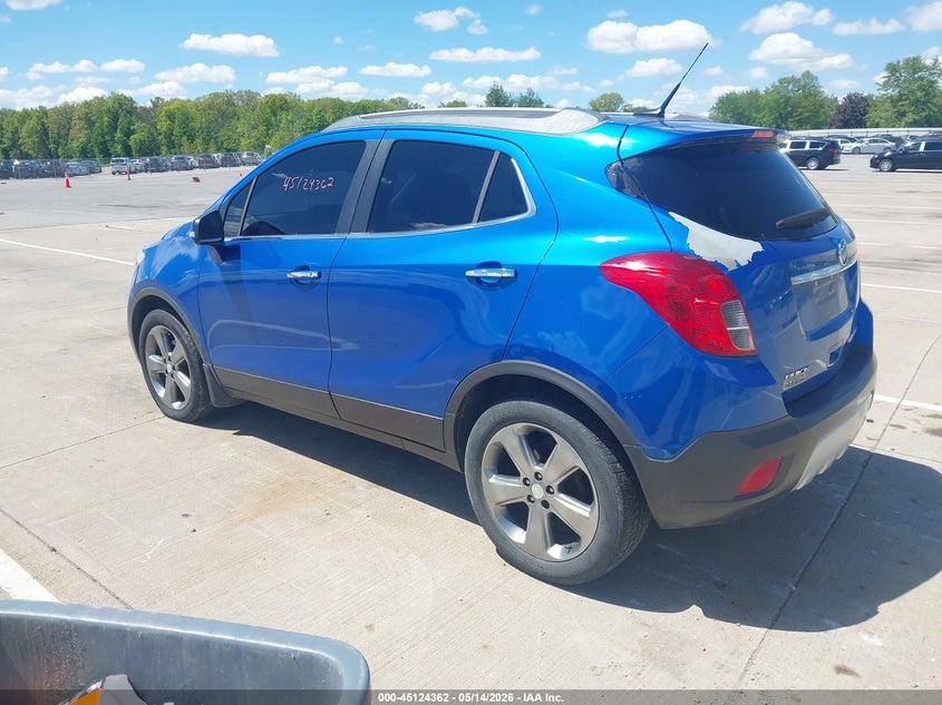 2014 Buick Encore VIN KL4CJBSB8EB573416 IAAI salvage auction — HAIL, Clear (Indiana), sold $1,050 on 2026-07-31 (photo 3)