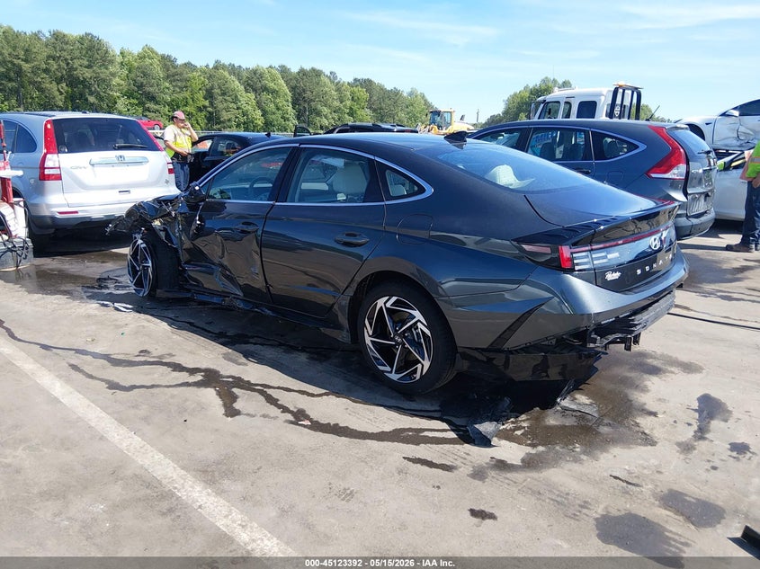 2026 Hyundai Sonata VIN KMHL64JAXTA524812 IAAI salvage auction — FRONT END, Salvage (North Carolina), sold $4,025 on 2026-07-08 (photo 3)